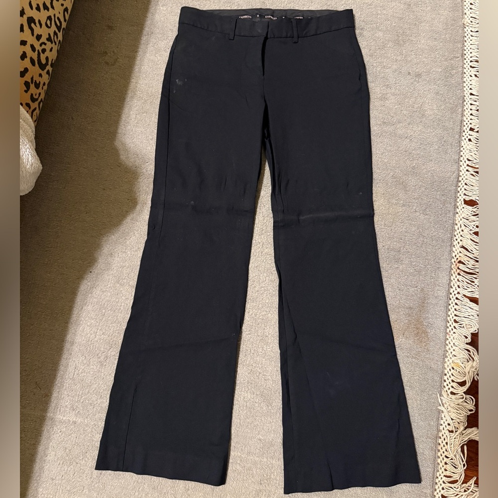 Express Black Dress Pants Women’s Size 4 Short Career Work Trousers